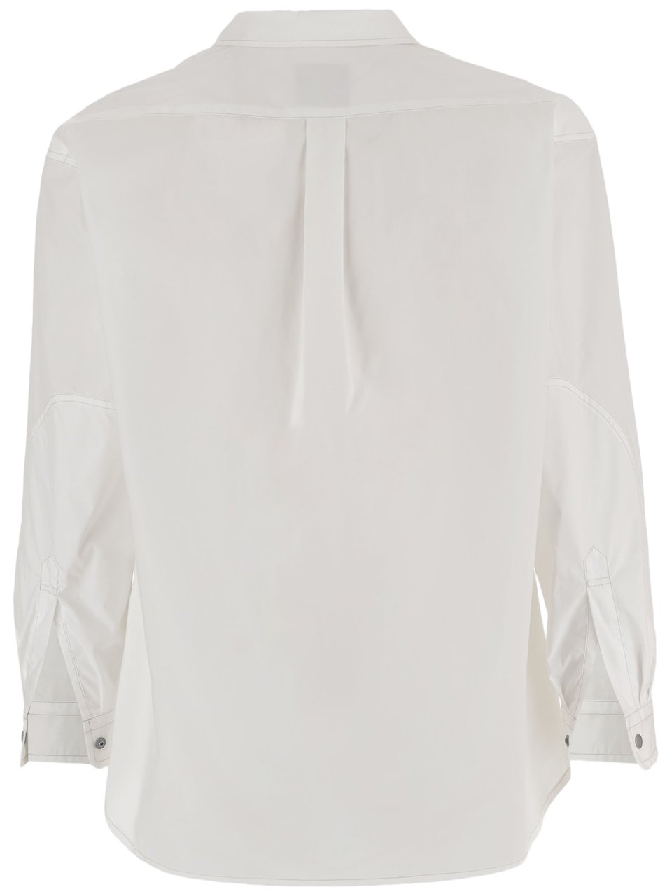 and wander Mixed-Cotton Shirt with Utility Patch Pockets Wit
