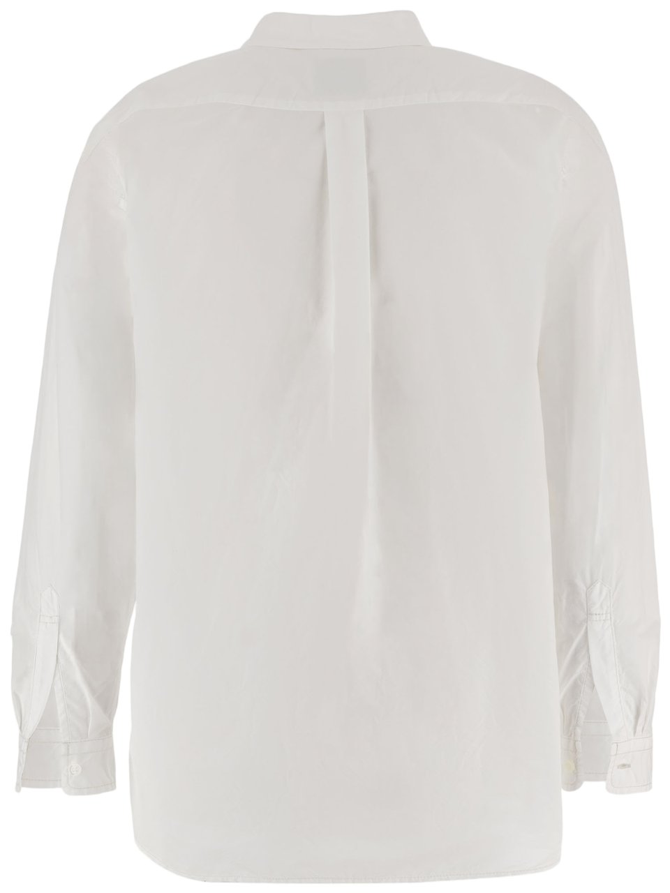 and wander Cotton-Blend Shirt with Classic Collar Wit