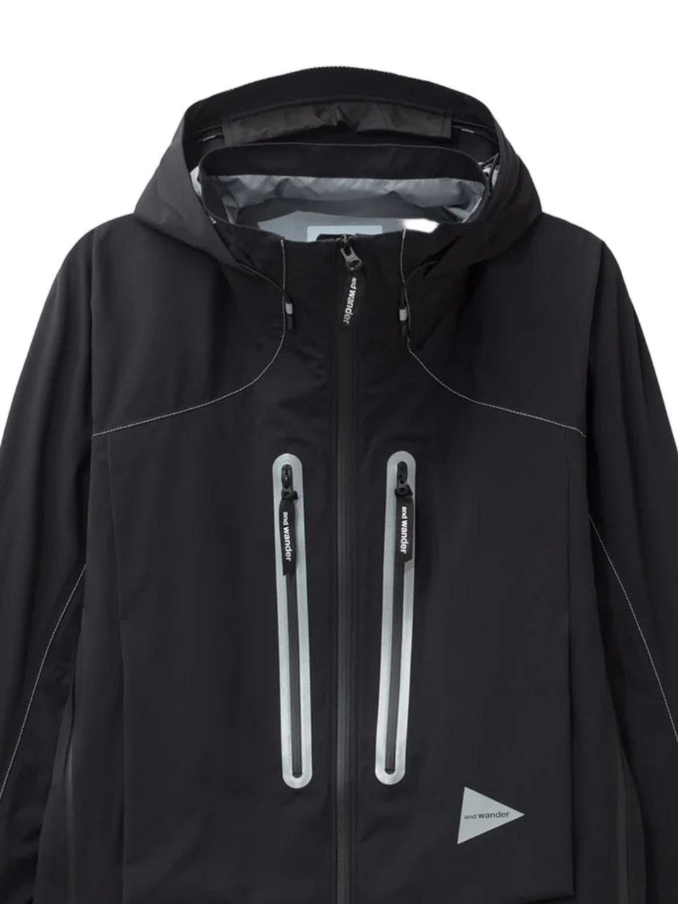 and wander Pertex Shield Nylon Jacket Zwart