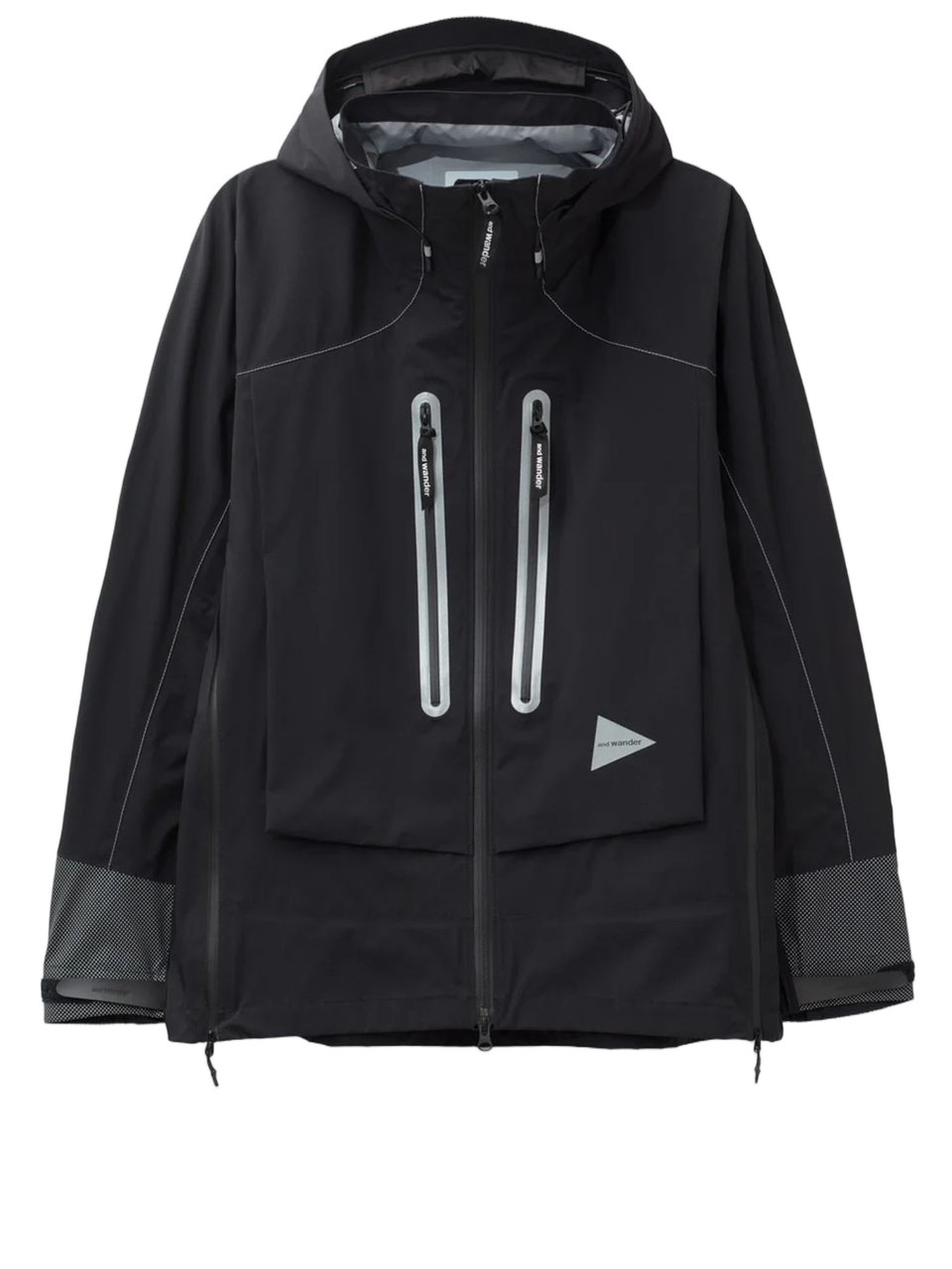 and wander Pertex Shield Nylon Jacket Zwart