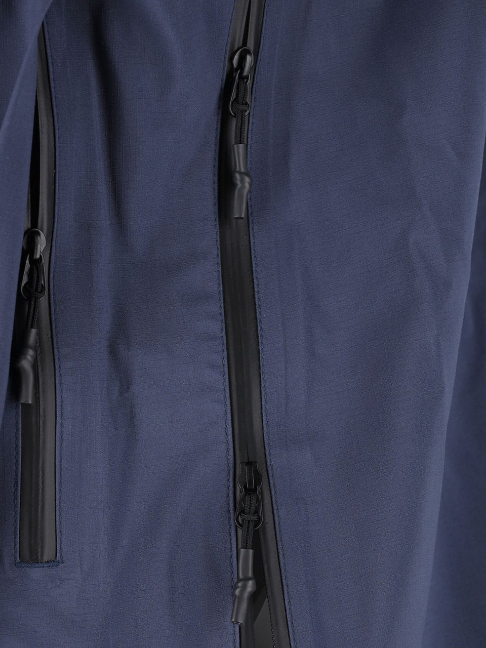 and wander Blue Pertex Shield Waterproof Hooded Jacket Blauw