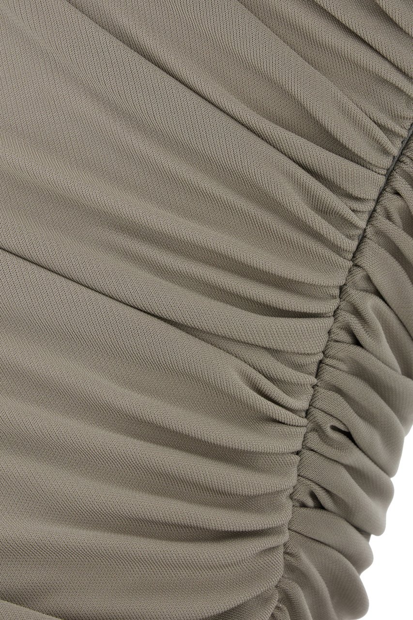 ANDREADAMO Andreadamo Grey viscose dress Grijs