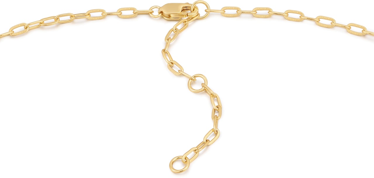 Ania Haie Ania Haie Gold Rainbow Chain Connector Necklace Goud