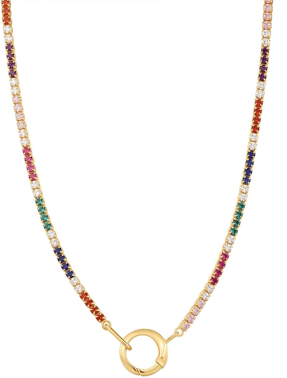 Ania Haie Ania Haie Gold Rainbow Chain Connector Necklace Goud