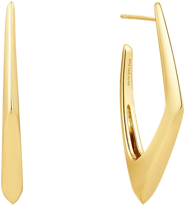Ania Haie Polished Punk Oorhangers Goud