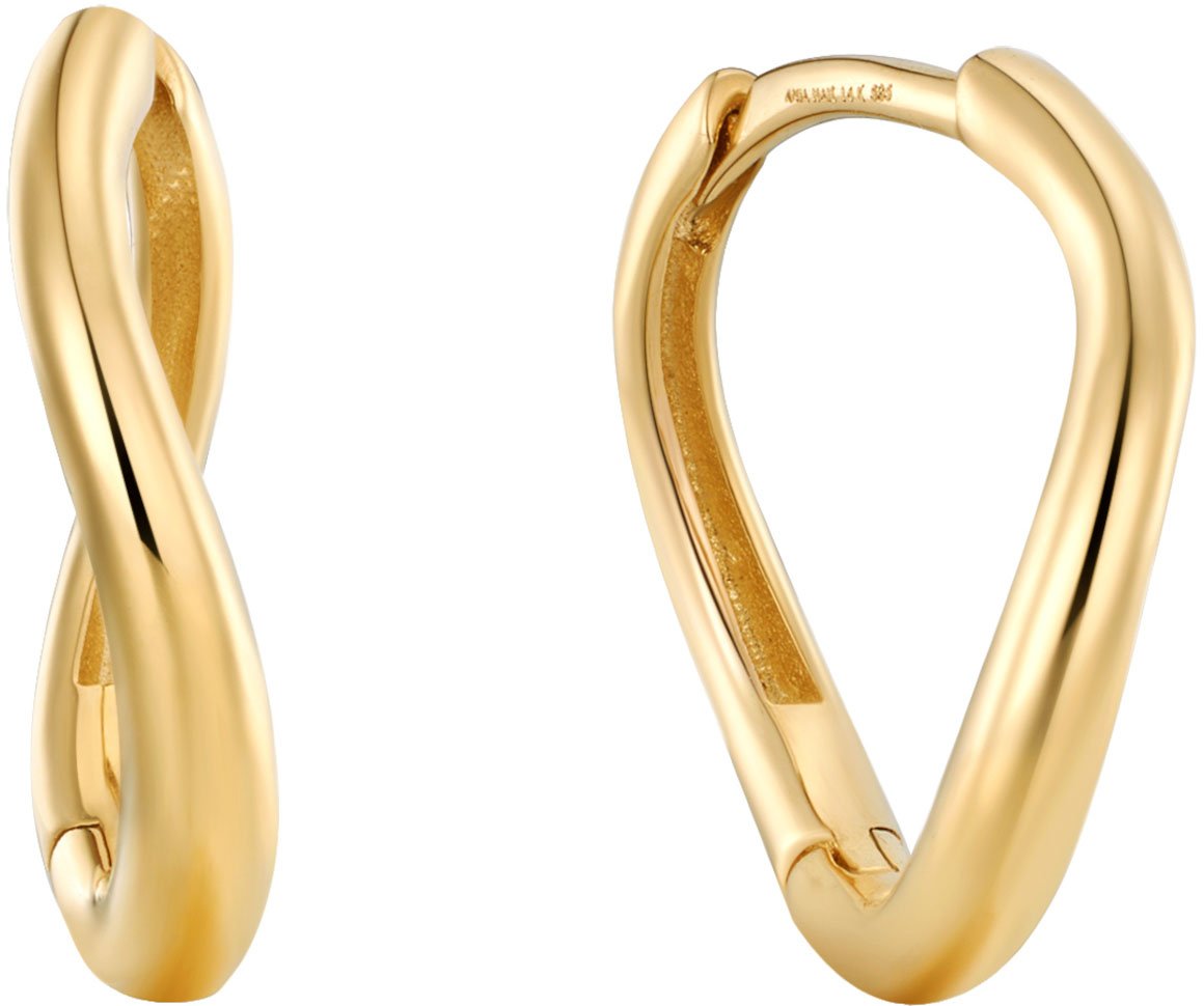 Ania Haie Magma Wave Oorbellen Goud