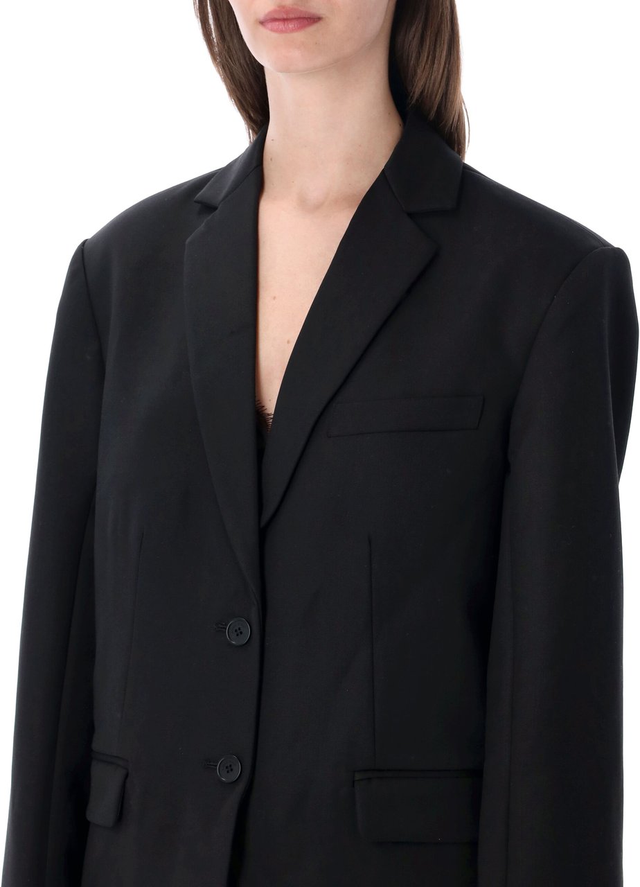 Anine Bing Quinn Blazer Nero Zwart