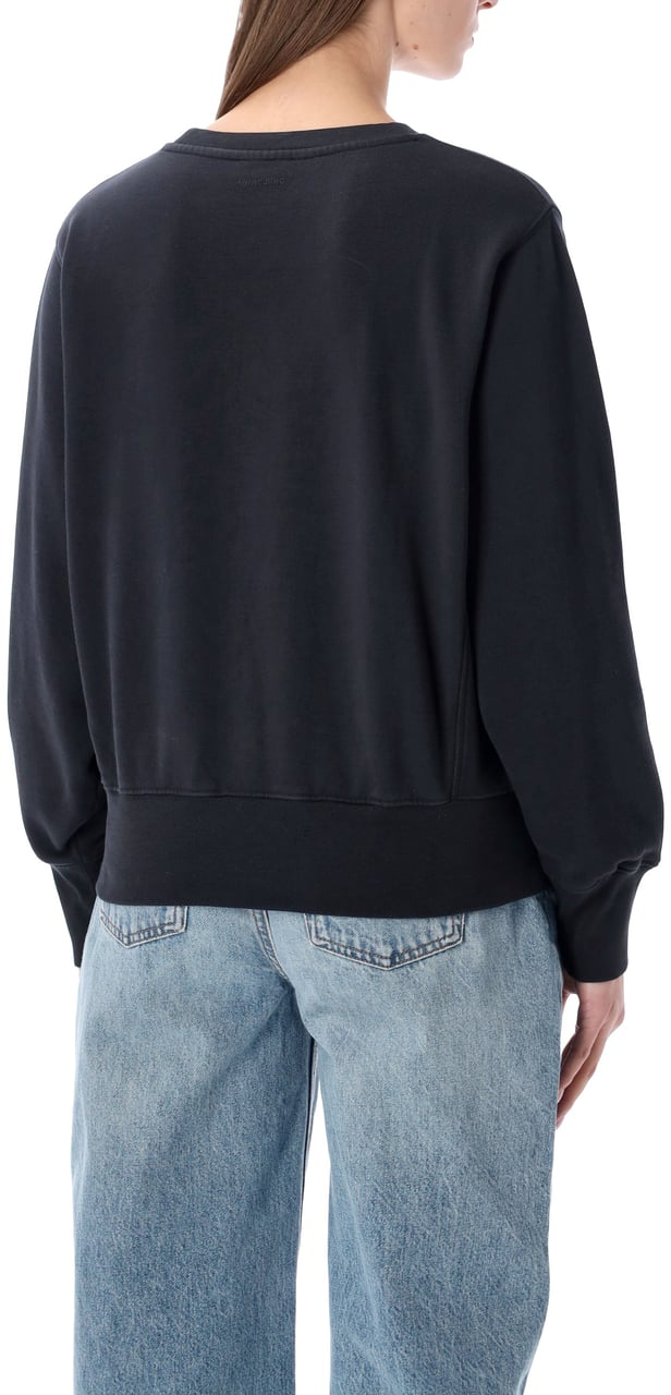 Anine Bing La Fleece Vintage Black Donkergrijs