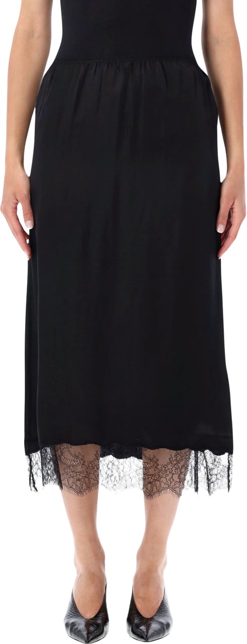 Anine Bing Shelby Skirt Nero Zwart