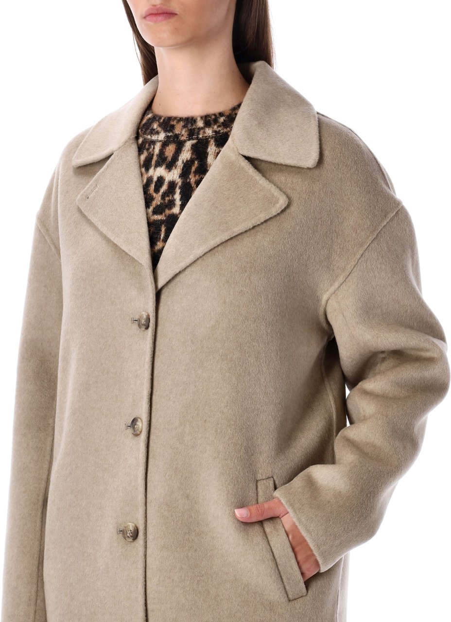 Anine Bing Portia Coat Beige Beige