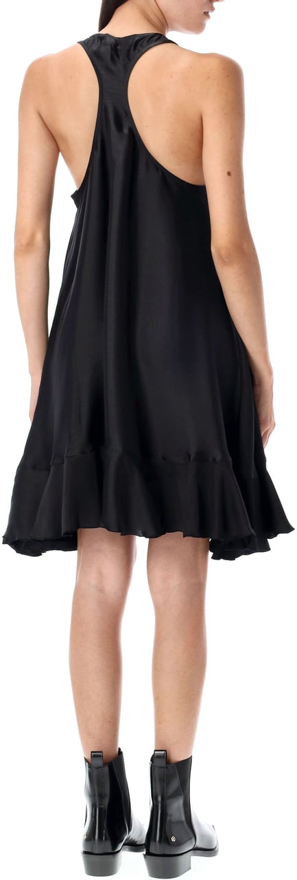 Anine Bing Lilith Mini Dress Nero Zwart