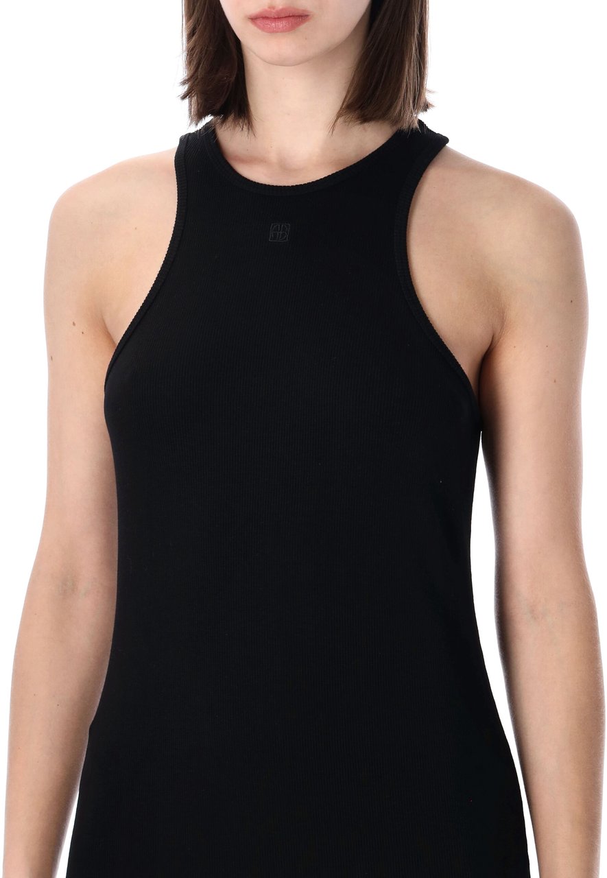 Anine Bing Cole Mini Dress Nero Zwart