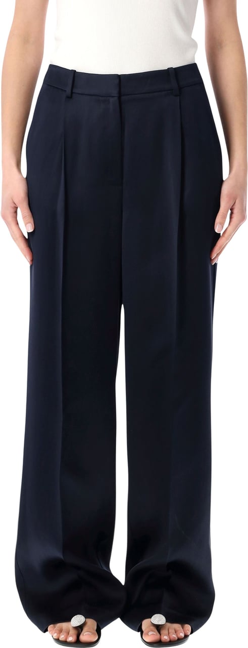 Anine Bing Trent Trousers Blu Navy
