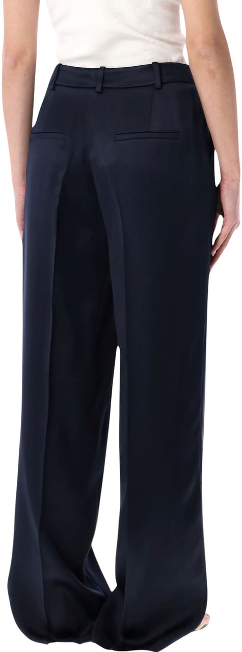 Anine Bing Trent Trousers Blu Navy