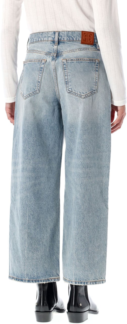 Anine Bing Heath Jean Blizzard Blue Blauw