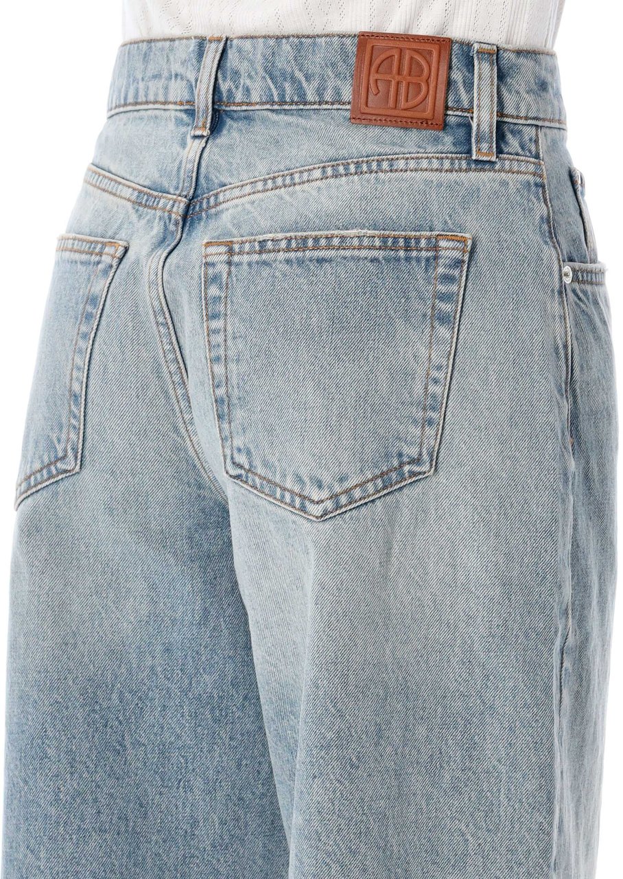 Anine Bing Heath Jean Blizzard Blue Blauw