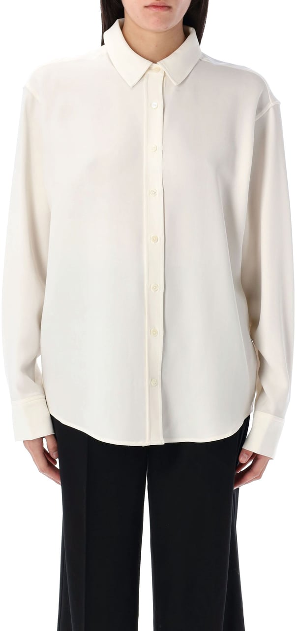 Anine Bing Braxton Shirt Bianco Wit