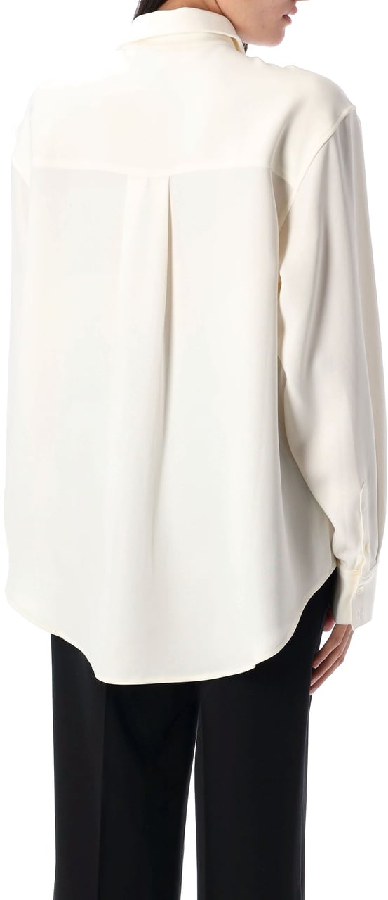 Anine Bing Braxton Shirt Bianco Wit
