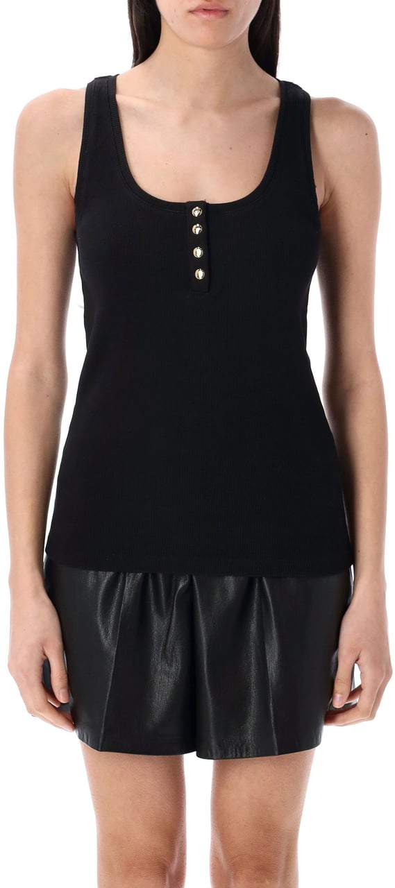 Anine Bing Alessia Tank Top Nero Zwart