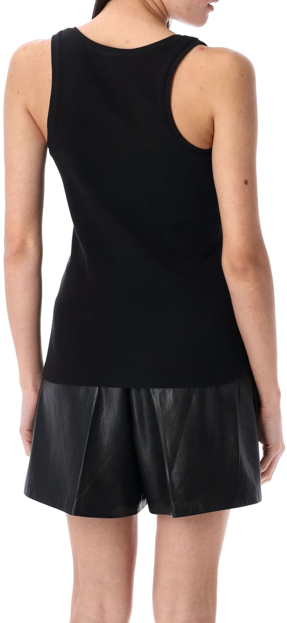 Anine Bing Alessia Tank Top Nero Zwart