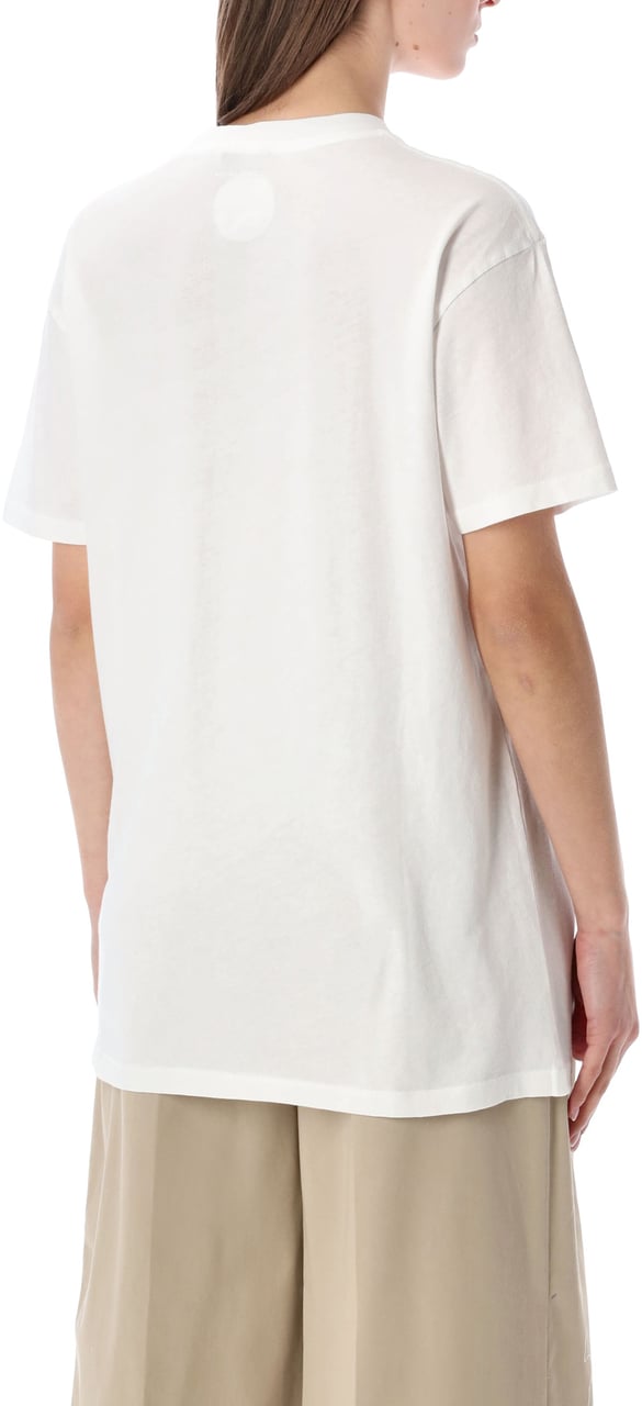 Anine Bing Anine Bing logo leo t-shirt Neutraal