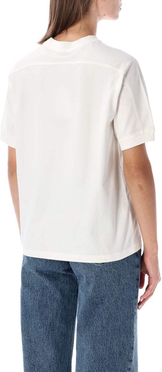 Anine Bing Jay Leen Collegiate Tee Bianco Wit