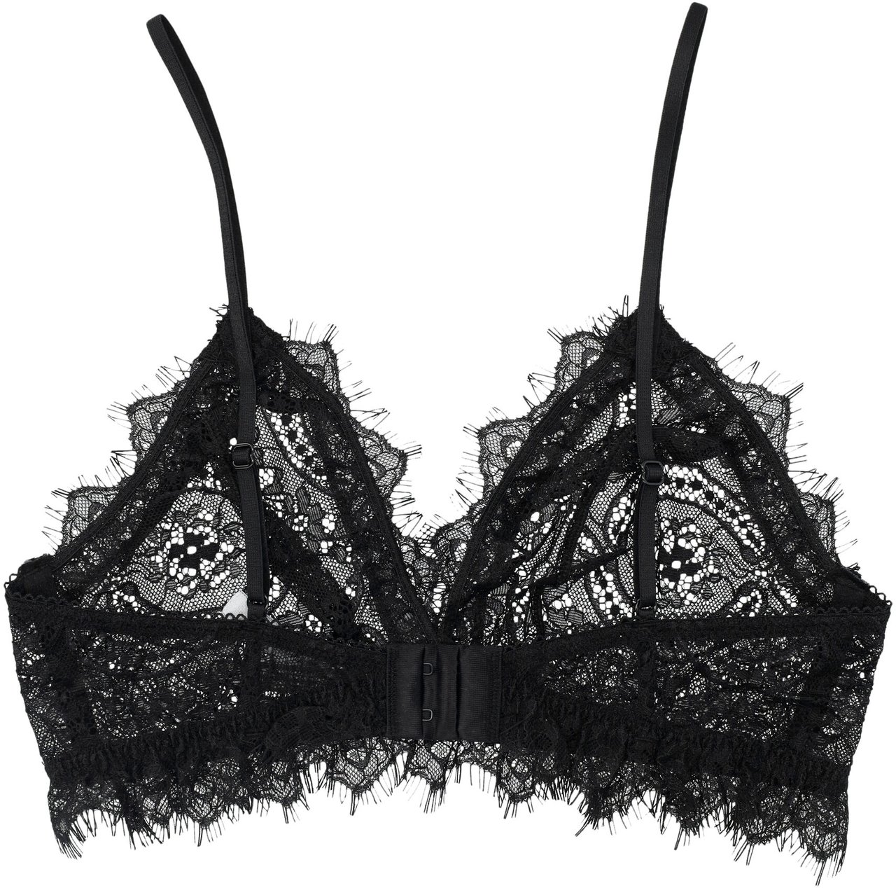 Anine Bing Lace Bra Nero Zwart
