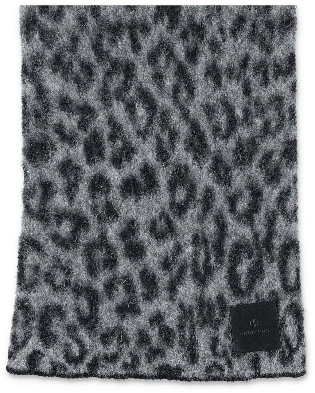 Anine Bing Scarf Leo Grey Leo Dierenprint