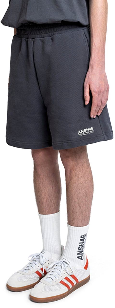 ANSH46 ANSH46 SHORTS DARK GREY Grijs