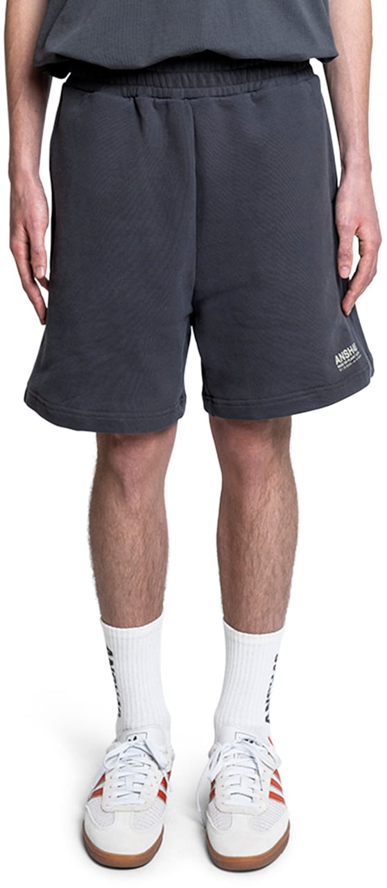 ANSH46 ANSH46 SHORTS DARK GREY Grijs