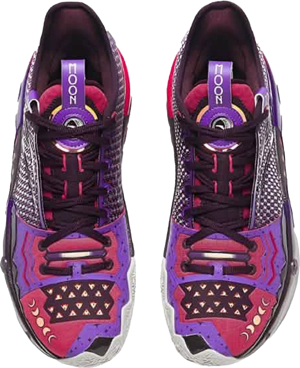 ANTA Kyrie Irving x Anta Shock Wave 5 Pro Basketbalschoen The Moon Blauw