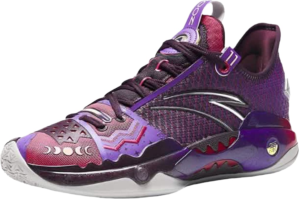 ANTA Kyrie Irving x Anta Shock Wave 5 Pro Basketbalschoen The Moon Blauw
