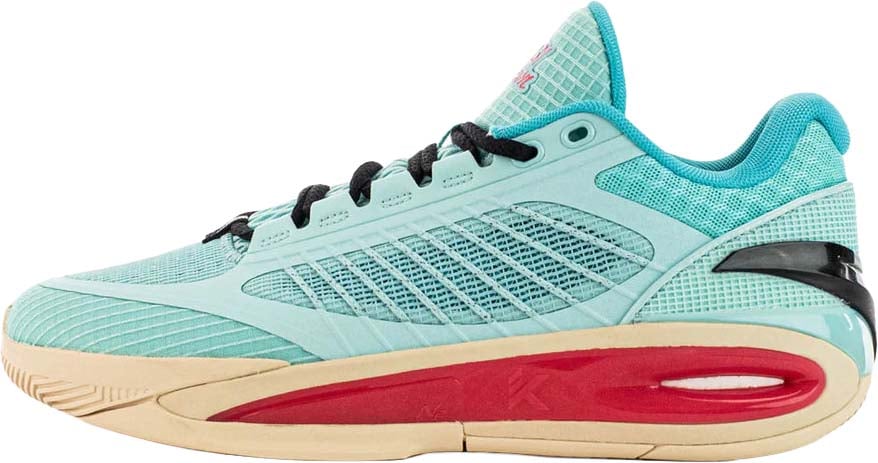 Anta KT10 Turqoise Basketbalschoen Blauw