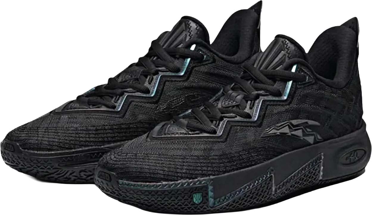 Anta KAI 2 Triple Black Kyrie Irving Basketbalschoen Blauw