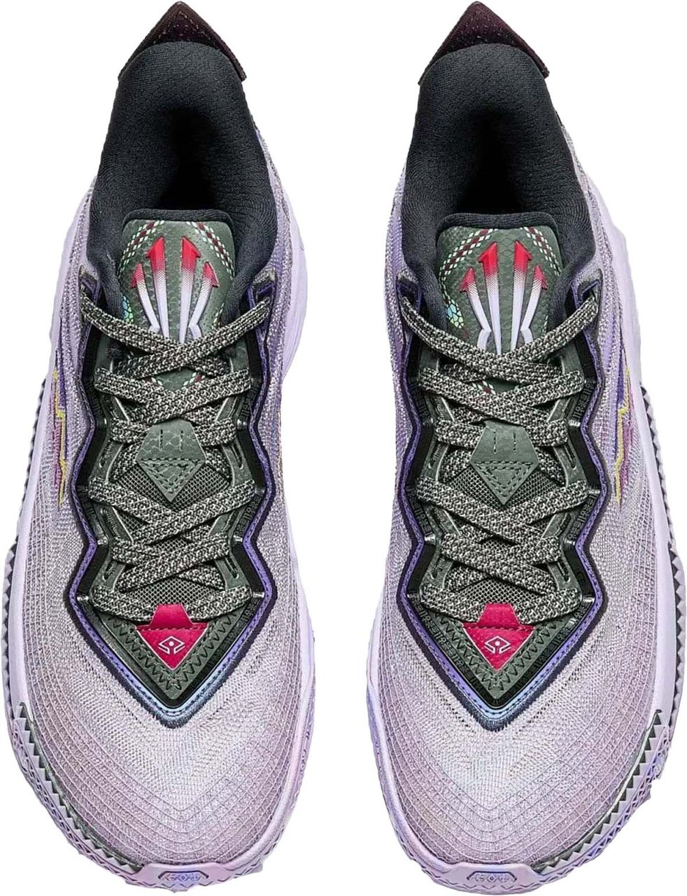 Anta KAI 2 Mentality Basketbalschoen Paars Paars