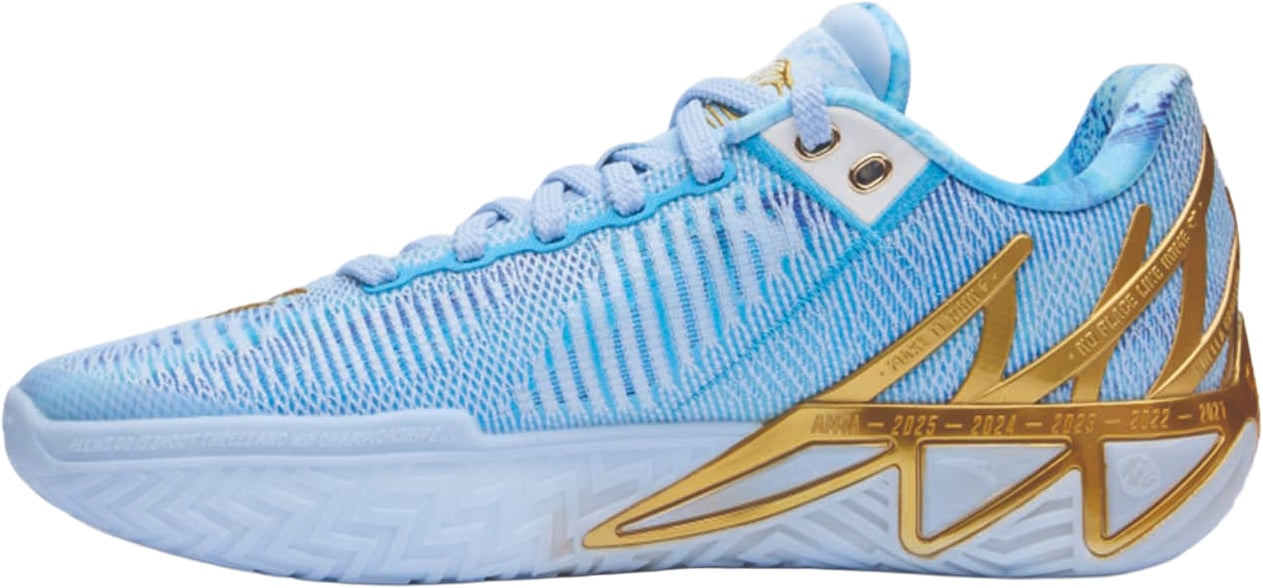 Anta KT11 Klay Thompson Basketbalschoen Blauw Goud Blauw