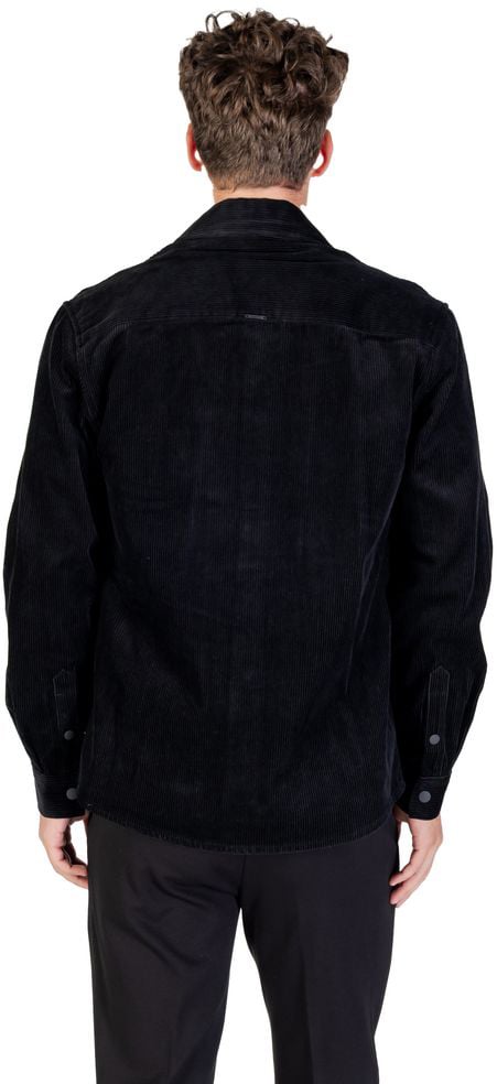 Antony Morato Black Cotton Shirt Zwart