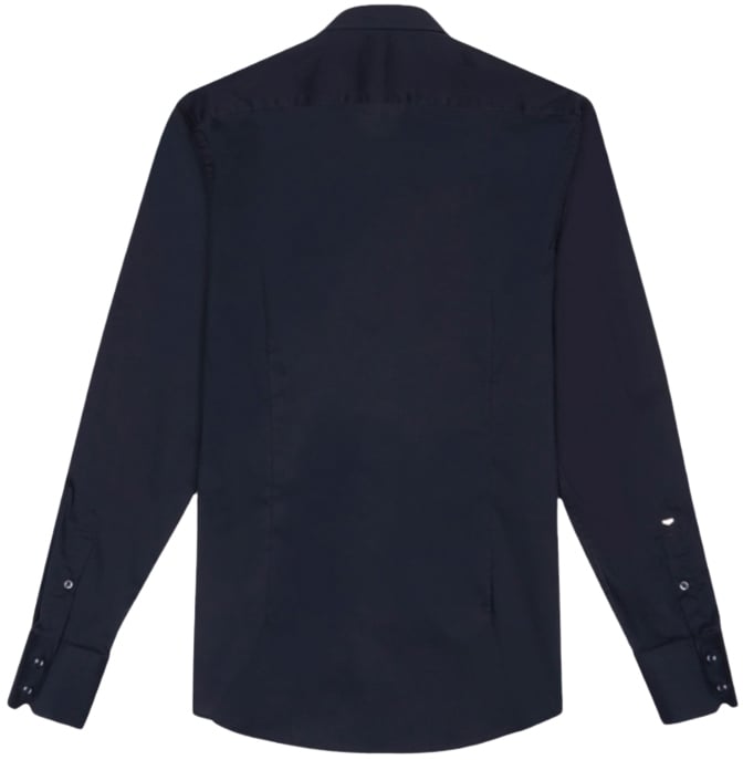 Antony Morato Overhemd Milano Slim Fit Blauw