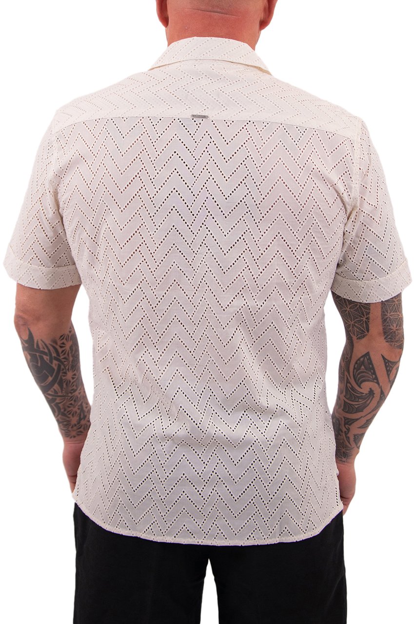 Antony Morato Shirt Honolulu Relaxed Fit Popeline Beige