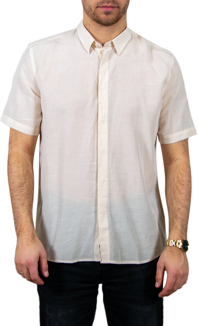 Antony Morato Antony Morato Shirt Adalia Regular Fit In Soft Linen Beige