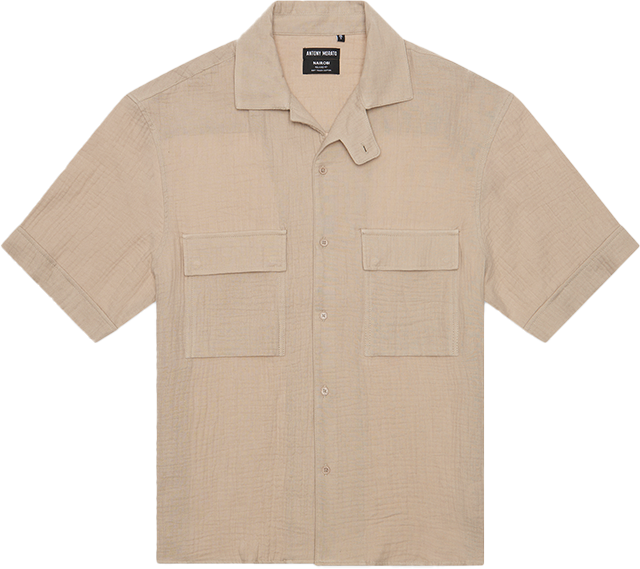 Antony Morato Antony Morato Shirt Nairobi Relaxed Fit Beige