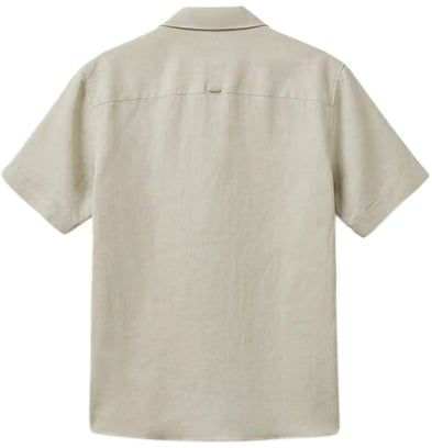 Antony Morato Antony Morato Shirt Panama Regular Fit Linen Beige