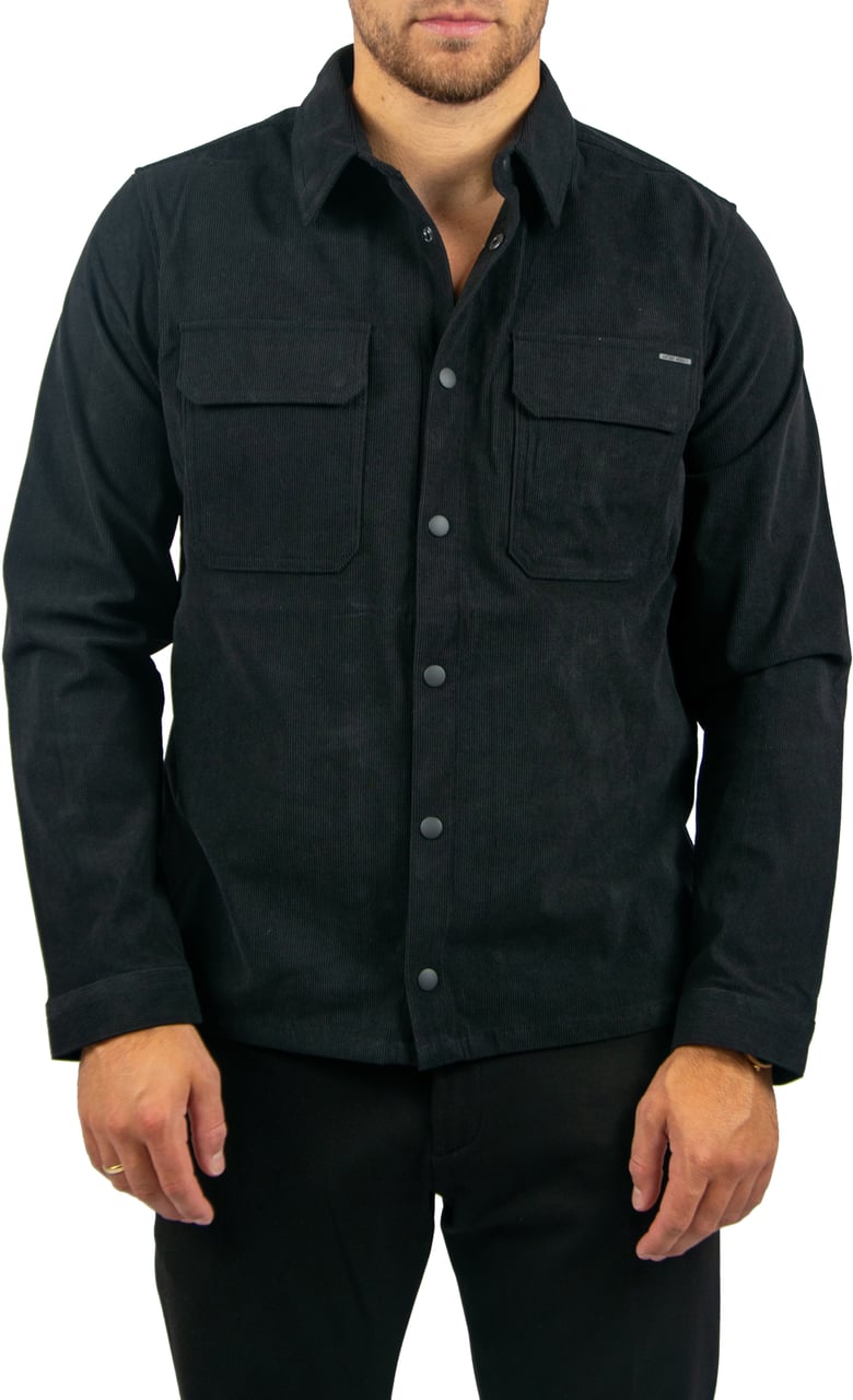 Antony Morato Antony Morato Shirt Regular Fit In Corduroy Zwart