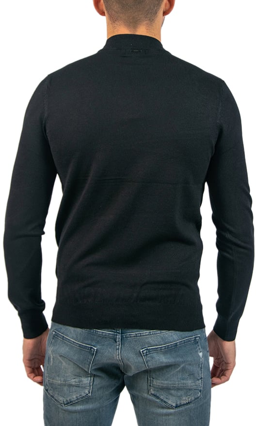 Antony Morato Antony Morato Sweater Slim Fit In Stretch Viscose Zwart