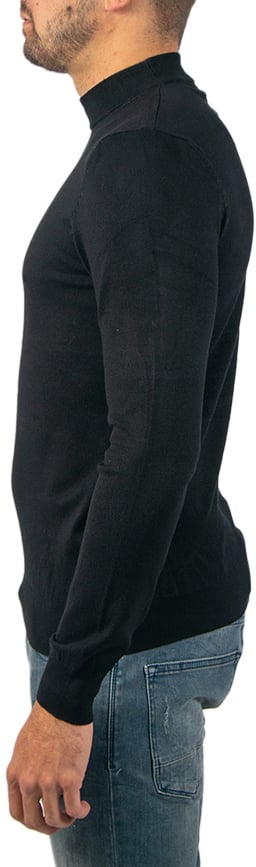 Antony Morato Antony Morato Sweater Slim Fit In Stretch Viscose Zwart