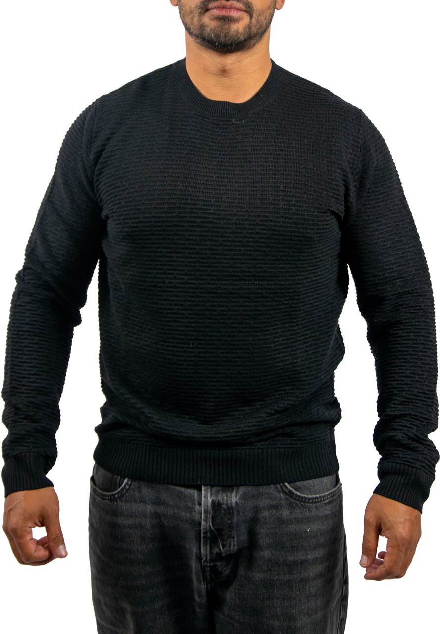 Antony Morato Antony Morato Sweater Regular Fit In Wool Merino Zwart
