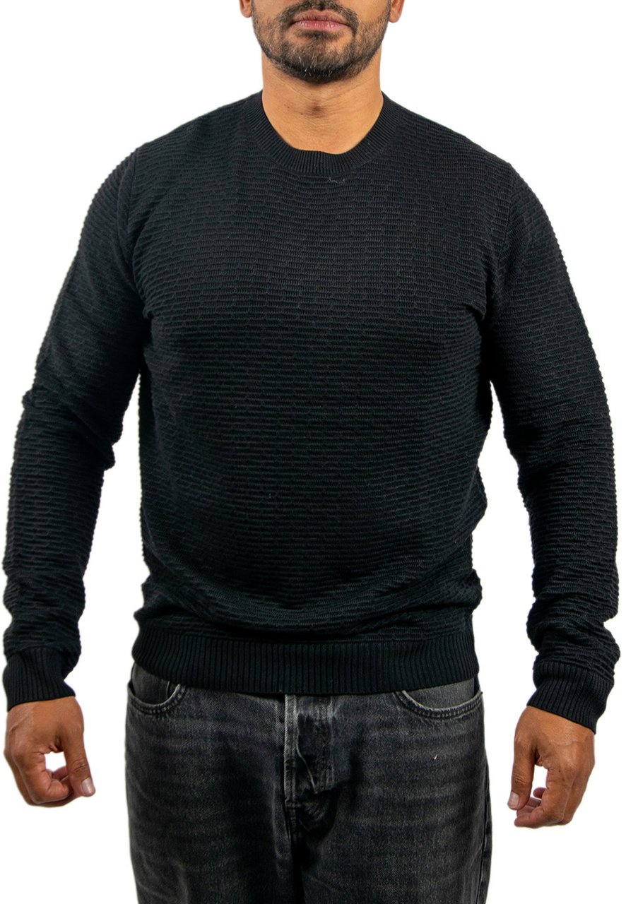 Antony Morato Antony Morato Sweater Regular Fit In Wool Merino Zwart