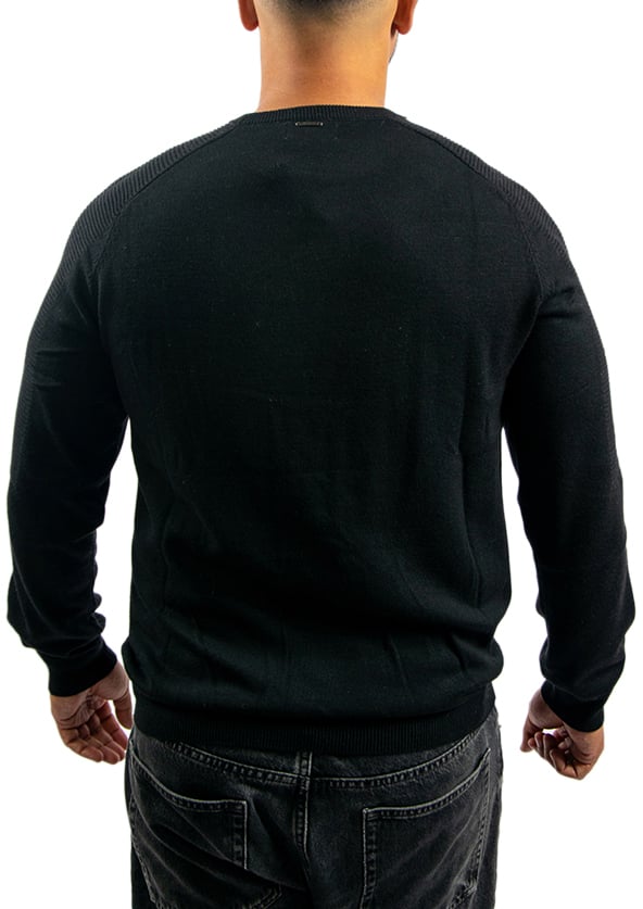 Antony Morato Antony Morato Sweater Regular Fit In Wool Merino Zwart
