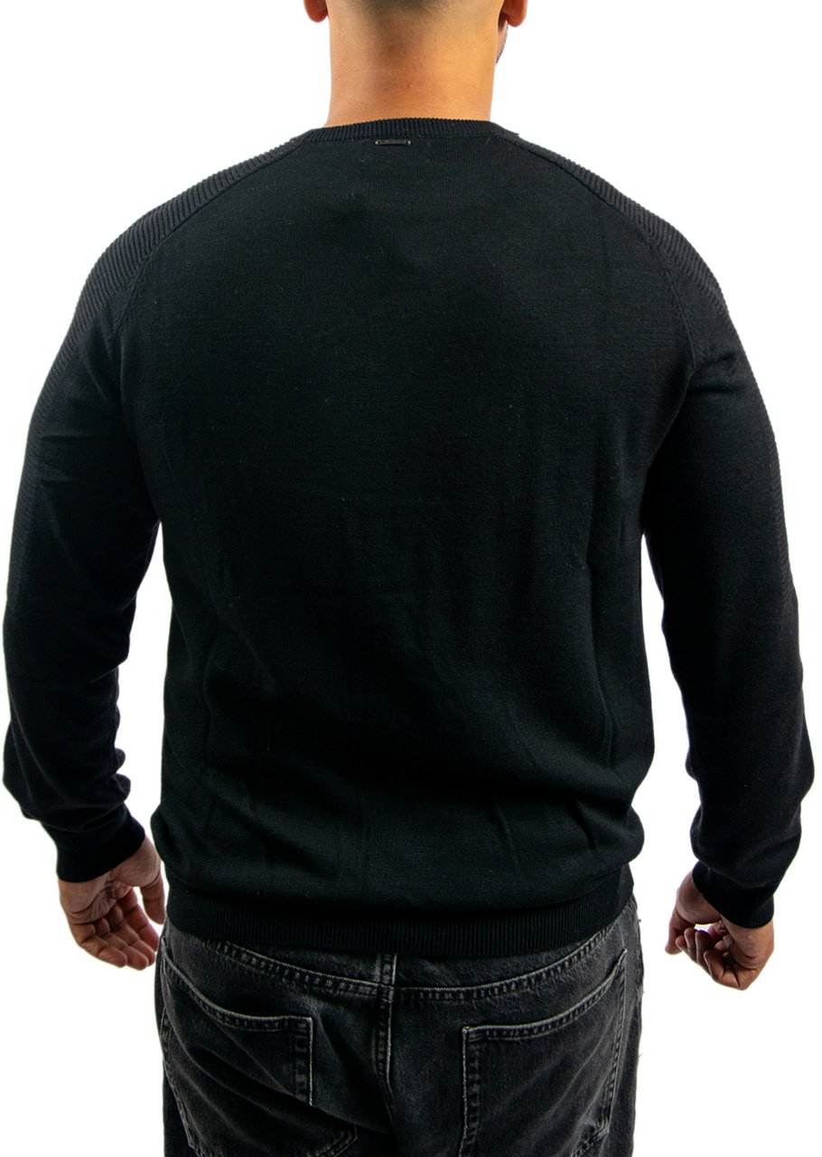 Antony Morato Antony Morato Sweater Regular Fit In Wool Merino Zwart