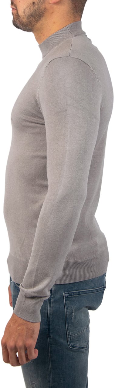 Antony Morato Antony Morato Sweater Slim Fit In Stretch Viscose Grijs